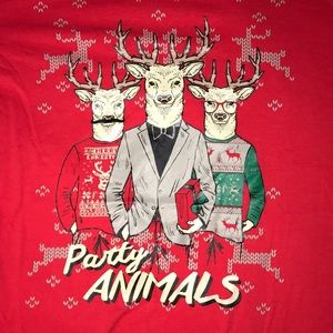 Mens Medium Holiday shirt